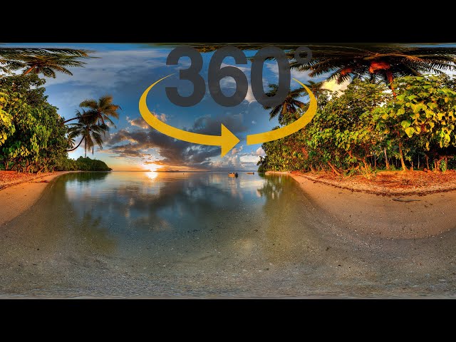 360 degree video (VR=virtual reality) of the most spectacular areas of the world ( Fiji )