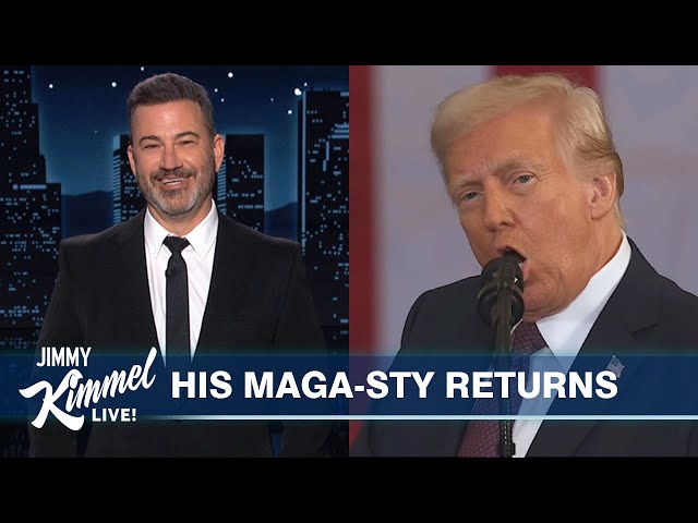 Jimmy Kimmel Reacts to Donald Trump’s Inauguration