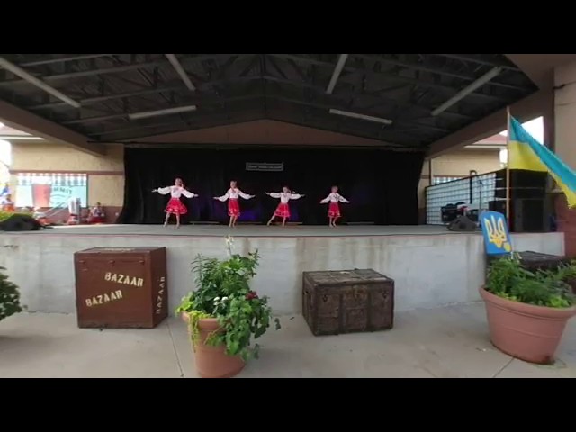 Cheremosh at MN State Fair 2019 - Veselky Girls - Poppies Dance