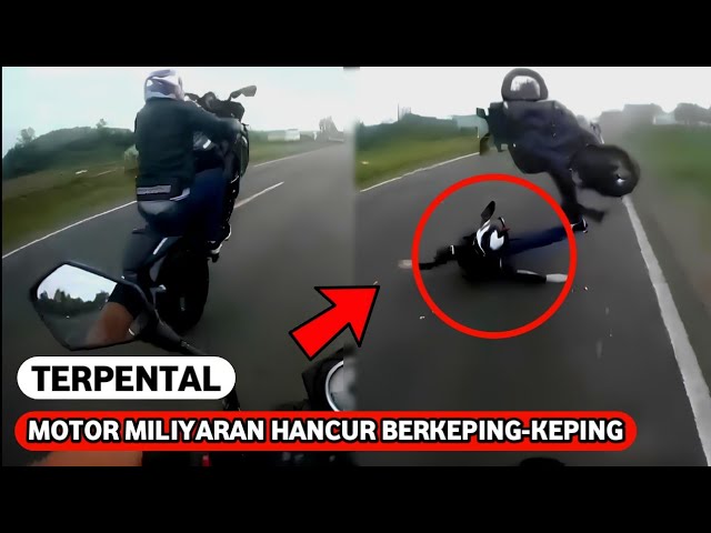 HANCUR❗ Beginilah Nasib Apes Pengendara Ugal Ugalan - Crash Akibat Banyak Gaya!!