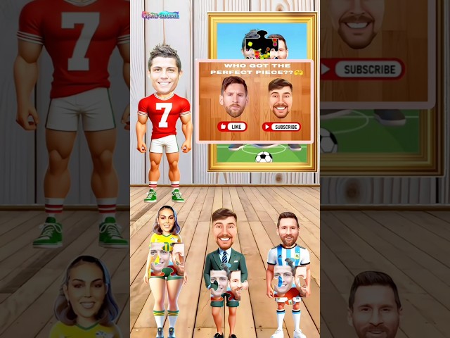 Ronaldo’s Painting is Ruined! Can Anyone Fix It? 😱🎨 #Shorts