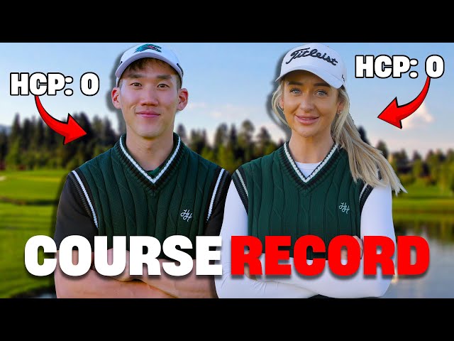 Can 2 Scratch Golfers break the COURSE RECORD in 9 holes?