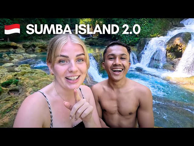 We went to the most BEAUTIFUL Waterfall of SUMBA, INDONESIA🇮🇩 (I fell in LOVE...) Sumba Vlog #2