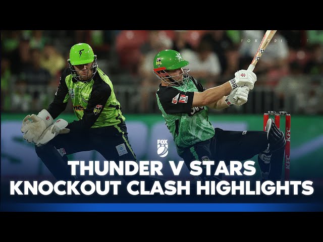 Knockout Finals: Sydney Thunder vs Melbourne Stars | Full Highlights | 22/01/25 | BBL | Fox Cricket