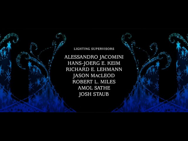 FROZEN Credits