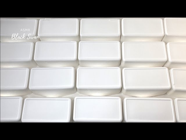 ⚠️ Squeaky ASMR Baking Soda Big Blocks | Satisfying Video | Sleep aid