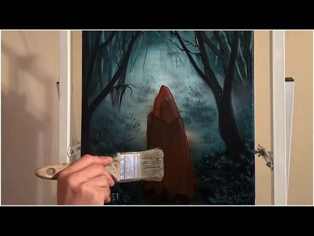 Grandma’s Path - Red Riding Hood Oil Painting