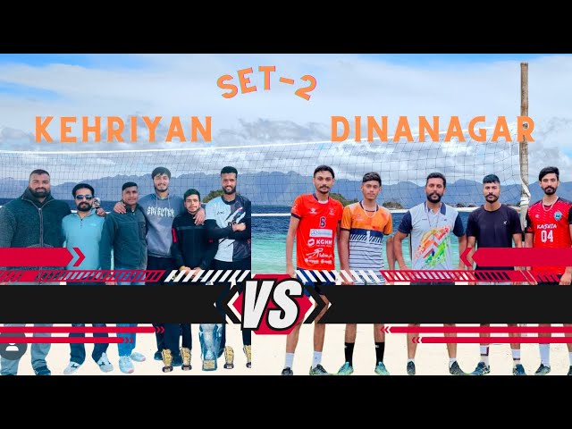 SSM Clg Dinanagar 🆚 Local Team Keriyan || 2nd Set 🏐 || Powerful Spikes 😱🔥