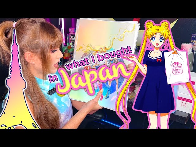 2024 Japan Trip Sailor Moon, Pokemon, & Disney Haul Video!