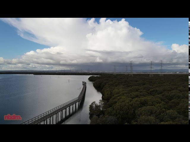 Torrens Island/Garden Island, South Australia (DJI Mavic Air 2, 4k 60fps)