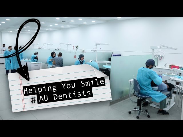 AU Dental college Helping you Smile | #AjmanUniversity #Dentistry