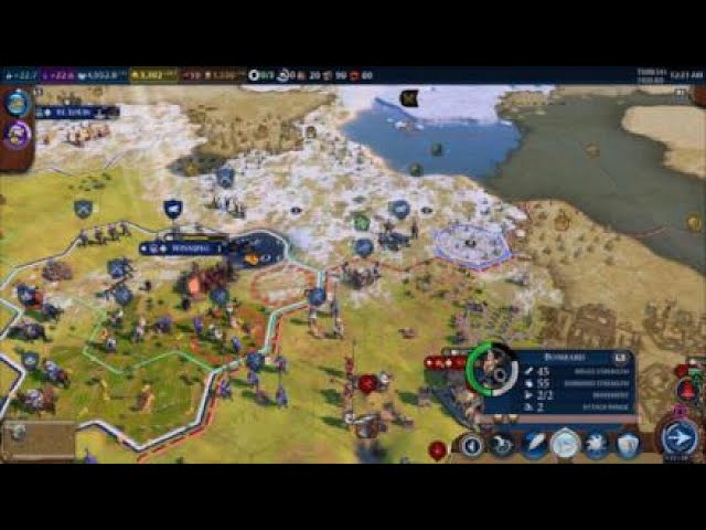 War Between The U.S. And Canada Civilization 6