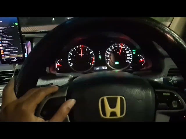 Honda Accord K24 140 to 180 Acceleration