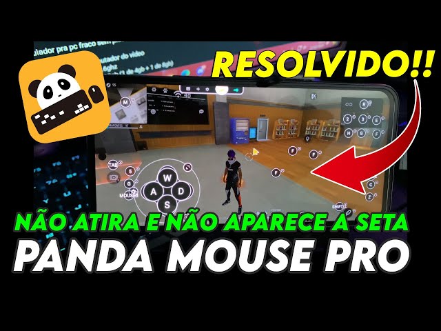 COMO MUDAR A TECLA DE SUSPENDER E ATIRAR NO PANDA MOUSE PRO - RESOLVIDO #MOBILADOR #PANDAMOUSEPRO