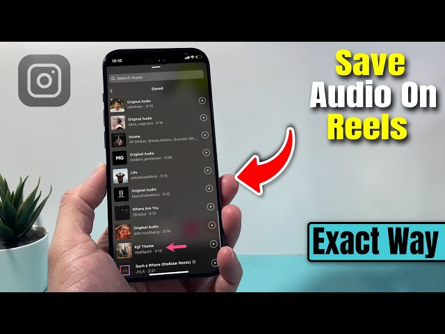 How To Save Audio On Instagram Reels 2025 (New Update)