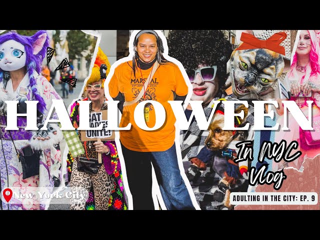 A Day in my life: A Crazy Night In New York City Working The Village Halloween Parade | AITC