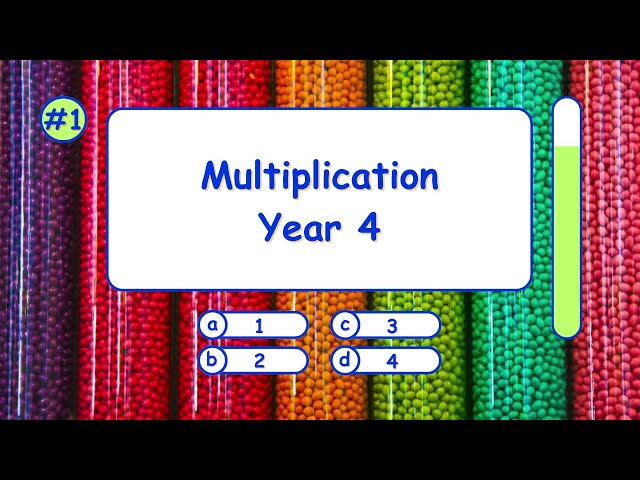 Math Quiz for Year 4 Kids | 40 Fun Math Questions to Test Your Skills | #1