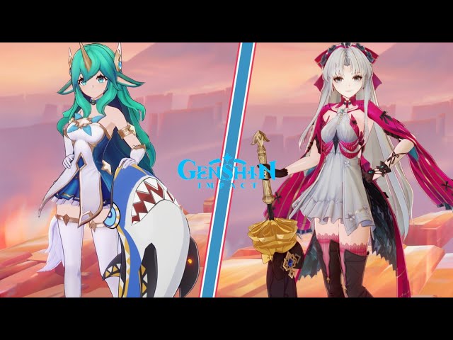 Star Guardian Mualani x Carlotta Navia [GENSHIN IMPACT]