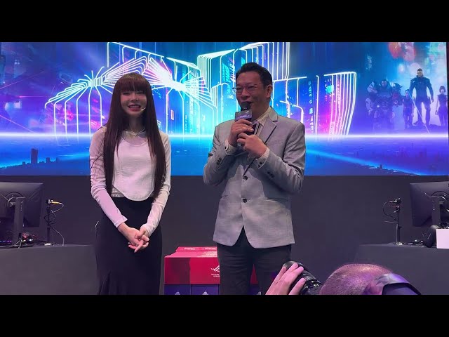 2025台北國際電玩展(Taipei Game Show) Day4 ROG舞台活動 Part1 ft.主持人-徐展元 樂天啦啦隊女孩-Yuri陳洛心 4K HDR 高畫質(2160P) #yuri