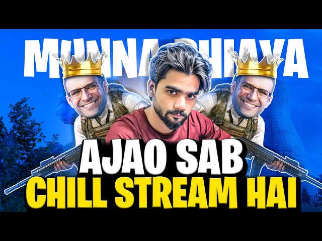 Han Meri Jan , Ajao Sab Horizontal Stream [PUBG MOBILE] #pubgmobile #munnatripathigaming