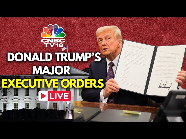 LIVE: President Donald Trump Begins Second Term With Series of Sweeping Executive Actions | N18G