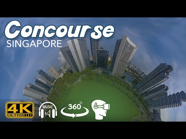 360° Concourse (4K) - Better Experience with 360VR Goggles