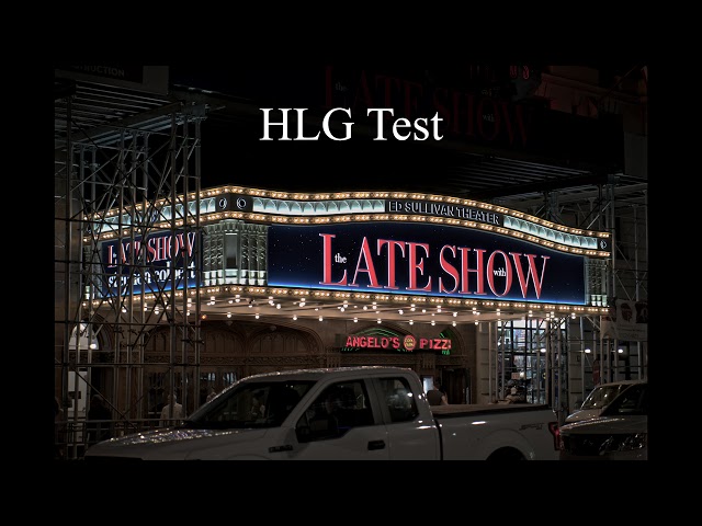 HLG Test NYC