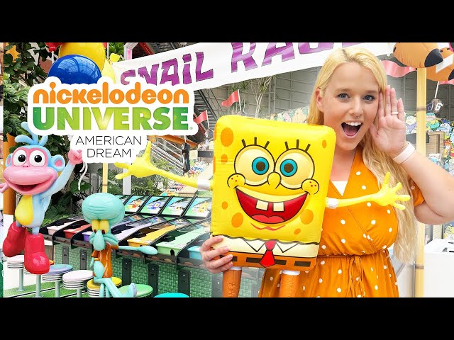 Nickelodeon Carnival Game at Nickelodeon Universe American Dream!