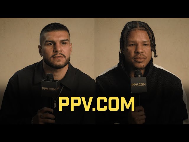 PPV.COM | Jesus Ramos and Jeison Rosario discuss their upcoming bout