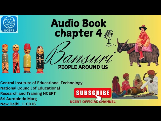 NCERT Audio Book CL 3 | CHAPTER 4 PEOPLE AROUND US