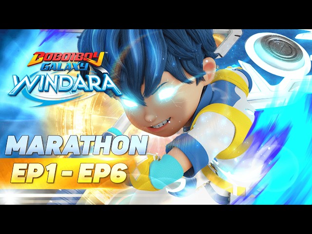 BoBoiBoy Galaxy WINDARA | MARATHON EP1-EP6 #MonstaNetwork