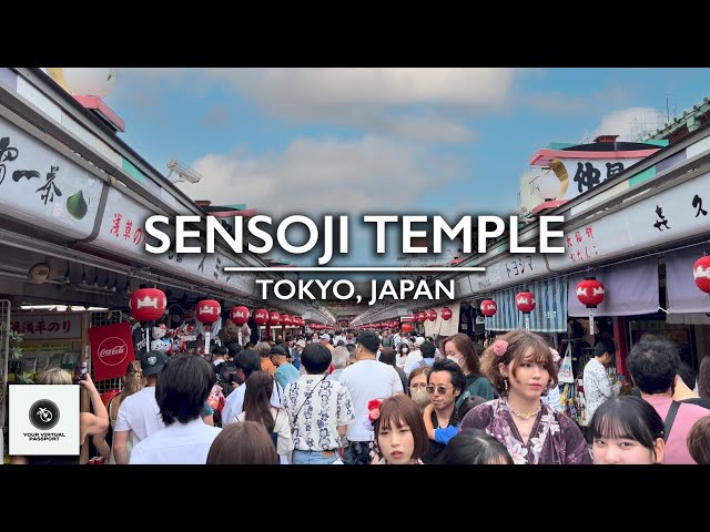 This is Japan's Oldest and Most Visited Temple! | Walking Tour at Sensoji Temple, Asakusa | Tokyo