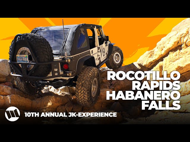 Rockin Rocotillo Rapids and Hopping Habanero Falls New Mexico on the Nitto Jeep Dirt Experience JKX