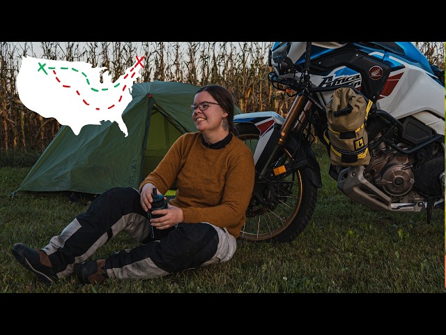 Living Off My Motorcycle Across America