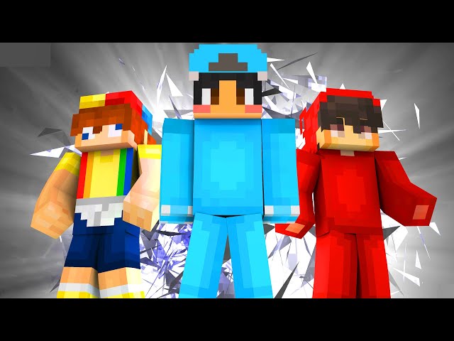 Omz and Crystal Roxy vs Cash and Nico vs Johnny and Marty vs Jeffy vs Crazy Fan Girls in Minecraft