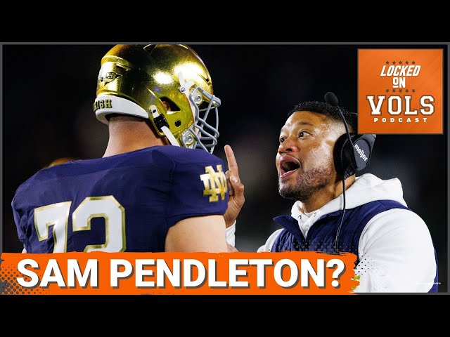 Will Tennessee Football be a Player for Notre Dame OL Sam Pendleton in Transfer Portal?