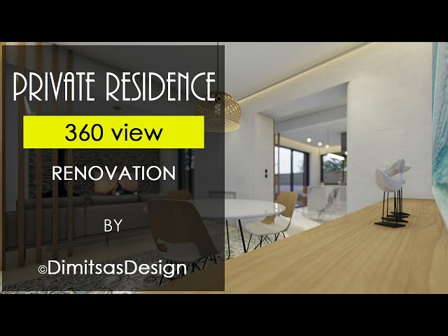 360 - Private residence renovation in Greece - Living Area | by #dimitsasdesign #Shorts