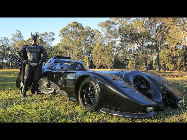 Real Life Batmobile: Man Spends Two Years Building Iconic 1989 Car