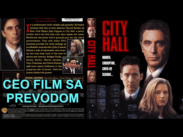 Krimi film, misterija, drama sa prevodom - City Hall (1996)