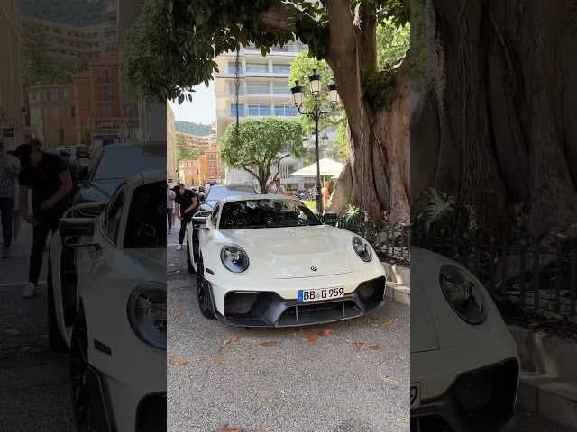 Rare Gem Unleashed: 1 of 40 Gemballa Porsche Marsien in Monaco! 🏎️🌟