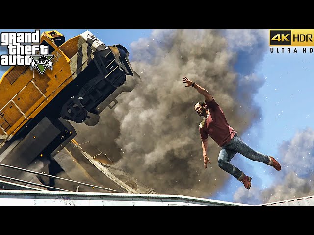 Grand Theft Auto V | 50 - Derailed [4K HDR/PS5]