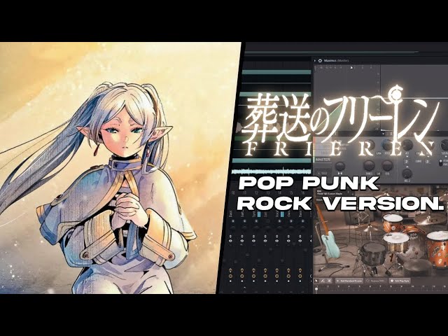 YOASOBI - Yuusha 勇者 (ROCK/J-PUNK VERSION) OP Sousou no Frieren