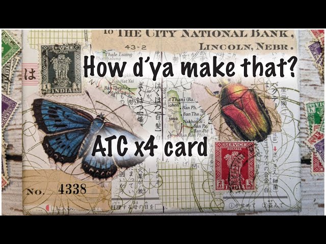 How did you make that? ATC x4