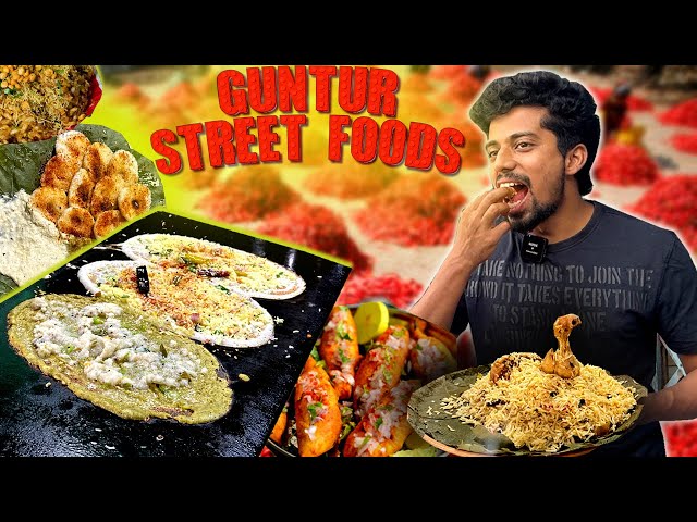 Exploring GUNTUR Street foods | மரண வேட்டை 🍗