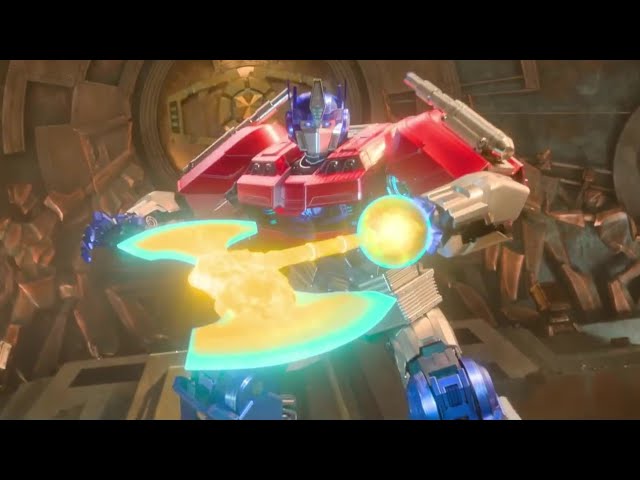 Optimus vs Megatron with the Iron Man 3 Theme