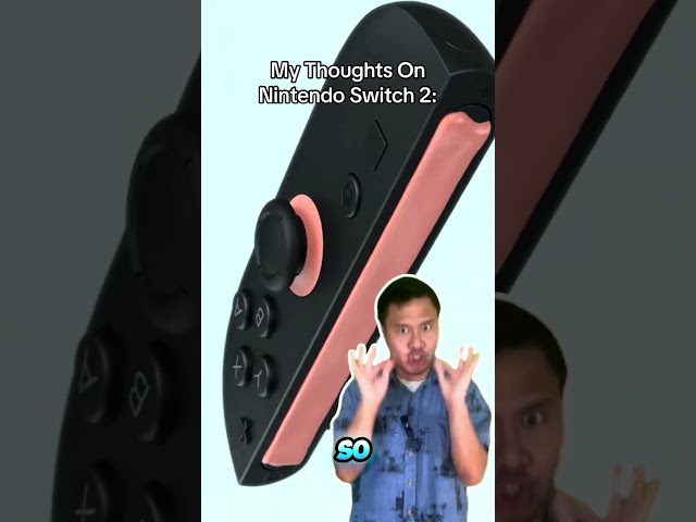 Thoughts On Nintendo Switch 2 Reveal Trailer: #shorts #funny #memes #comedy