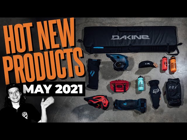 🔥 Hot New MTB Parts - May 2021 | Fox Racing, Dakine, 7iDP, OneUp Components and Lost Co Merch