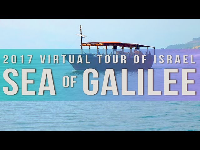 Virtual Tour of Israel in 360° - Part 4, Sea of Galilee