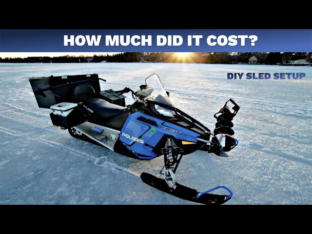 My Snowmobile Ice Fishing Setup: Prices & Breakdown