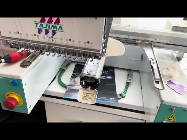 How to oil and Grease Tajima embroidery Machine Head Service